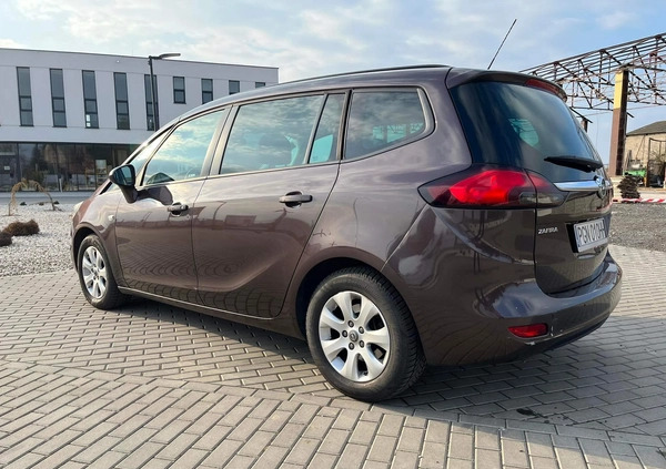 Opel Zafira cena 57500 przebieg: 119500, rok produkcji 2017 z Sępólno Krajeńskie małe 172